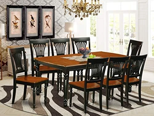 East West Furniture DOPL7-BCH-W Dining Set, 7 Pieces 11 East West Furniture DOPL7-BCH-W Dining Set, 7 Pieces - Image 11