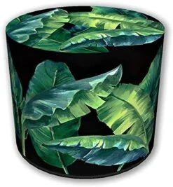 ZTOZZ Round Pouf Indoor - Printed Ottoman Foot Stool For Dining, Living Room Or Bedroom With Removable Cover - Platan Print 29 ZTOZZ Round Pouf Indoor - Printed Ottoman Foot Stool For Dining, Living Room Or Bedroom With Removable Cover - Platan Print -Songmics Furniture Shop 51F8WUzJJtS. AC