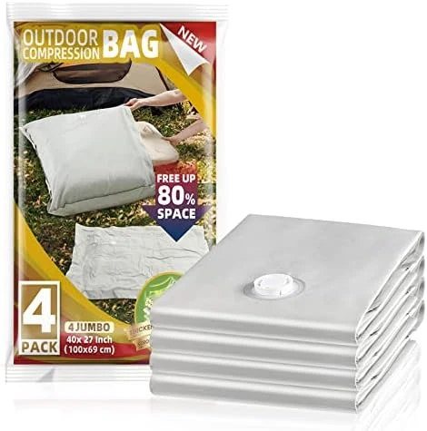 TAILI Fabric Vacuum Storage Bags For Comforters And Blankets, Space Saver Bags 4 Pack (40x27 Inch), Jumbo Vacuum Seal Bags For Bedding And Clothes, Waterproof, Wearproof, Punctureproof, Vacuum Compression Storage Bags 6 TAILI Fabric Vacuum Storage Bags For Comforters And Blankets, Space Saver Bags 4 Pack (40x27 Inch), Jumbo Vacuum Seal Bags For Bedding And Clothes, Waterproof, Wearproof, Punctureproof, Vacuum Compression Storage Bags - Image 6