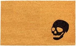 Calloway Mills 101951729 Scary Web Doormat, 17x29, Black And Natural -Songmics Furniture Shop 51G9x4BMxRL. AC