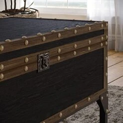 Drifton Travel Trunk Cocktail Table -Songmics Furniture Shop 51GM8wcSqLL