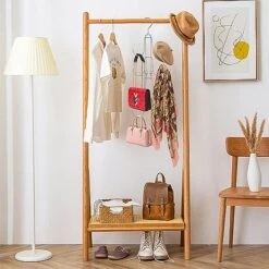 Baoswi 2 Pack Purse Organizer Storage, 4-Tier Hanging Bag Holder, Silver Metal Closet Organization Purse Hanger Backpack Rack Space Saving Hanger -Songmics Furniture Shop 51GUO3PDusL