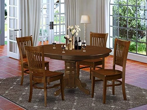 East West Furniture KEVA7-ESP-C Dining Set, 7-Piece 6 East West Furniture KEVA7-ESP-C Dining Set, 7-Piece - Image 6
