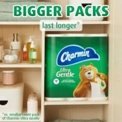 Charmin Ultra Gentle Toilet Paper, 36 Mega Rolls = 144 Regular Rolls -Songmics Furniture Shop 51GcLdxmR7L