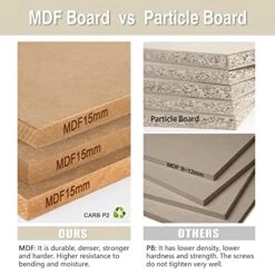 MXARLTR Over The Toilet Storage Cabinet, Over Toilet Bathroom Organizer, Above Toilet Storage Cabinet With Barn Doors Behind Toilet Bathroom Organizer Over-The-Toilet Cabinet (Cream White) -Songmics Furniture Shop 51GvWRtdS1L