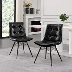 Christopher Knight Home Pineview Dining Chair, Midnight + Gun Metal