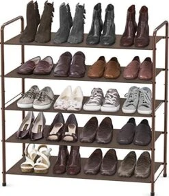 Simple Houseware 5-Tier Shoe Rack Storage Organizer, Bronze -Songmics Furniture Shop 51H6T T0cEL. AC