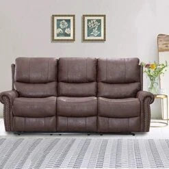 Recliner Chair Reclining Recliner Sofa Couch Sofa Palomino Fabric Home Theater Seating Manual Recliner Motion For Living Room 17 Recliner Chair Reclining Recliner Sofa Couch Sofa Palomino Fabric Home Theater Seating Manual Recliner Motion For Living Room -Songmics Furniture Shop 51HpzTiDrL. AC