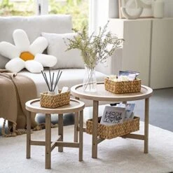 FairyHaus Wicker Baskets For Organizing 3Pack, Large And Small Wicker Storage Baskets Set, Decorative Hand Woven Baskets For Storage, Water Hyacinth Storage Baskets For Pantry Shelf Closet 10 FairyHaus Wicker Baskets For Organizing 3Pack, Large And Small Wicker Storage Baskets Set, Decorative Hand Woven Baskets For Storage, Water Hyacinth Storage Baskets For Pantry Shelf Closet -Songmics Furniture Shop 51HsG3vDQfL