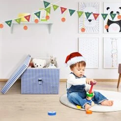 MULISOFT Large Storage Bins With Lids, 3 Packs Stackable Storage Bins With Labels And Lock, Collapsible Storage Boxes, Cube Storage For Home, Closet, Bedroom, Office (16.6x13x9.84) 7 MULISOFT Large Storage Bins With Lids, 3 Packs Stackable Storage Bins With Labels And Lock, Collapsible Storage Boxes, Cube Storage For Home, Closet, Bedroom, Office (16.6x13x9.84) -Songmics Furniture Shop 51Hvn12XGoL