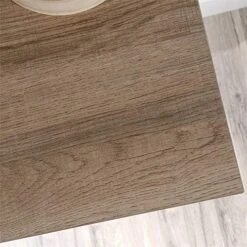 Pemberly Row Engineered Wood And Tempered Glass Curio Cabinet In Sky Oak -Songmics Furniture Shop 51I5yNReOGL