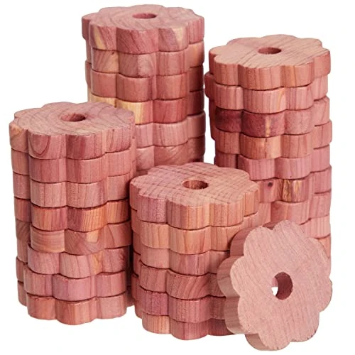Juvale 36-Pack Cedar Rings For Plastic Or Wire Hangers, Natural Cedar Wood Blocks For Closets, Cabinets, Drawers, Shoes, Clothes Storage Freshener, DIY Crafts (2x2 In) 1 Juvale 36-Pack Cedar Rings For Plastic Or Wire Hangers, Natural Cedar Wood Blocks For Closets, Cabinets, Drawers, Shoes, Clothes Storage Freshener, DIY Crafts (2x2 In)