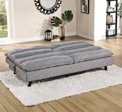 Lexicon Metz Futon Sofa Sleeper Bed, Gray 9 Lexicon Metz Futon Sofa Sleeper Bed, Gray -Songmics Furniture Shop 51IY13BVYbL