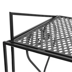 DREANNI Microwave Storage Rack Microwave Shelf, Rack For Storage Kitchen Organizer, Kitchen Supplies Kitchen Stand Organiser Countertop Space Saver/Black -Songmics Furniture Shop 51IZ8v33q9L