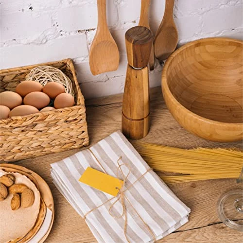 HOMESTEAD Water Hyacinth Storage Baskets, Long Narrow Rectangular Wicker Baskets For Bedroom, Living Room, Bathroom, Shelves - Set Of 2 3 HOMESTEAD Water Hyacinth Storage Baskets, Long Narrow Rectangular Wicker Baskets For Bedroom, Living Room, Bathroom, Shelves - Set Of 2 - Image 3