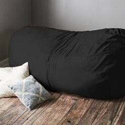 Jaxx 7 Foot Giant Bean Bag Sofa, Black -Songmics Furniture Shop 51JKr3agU1L