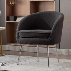 GNIXUU Dinner Chairs Set Of 2, Mid-Century Modern Velvet Upholstered Dining Chair With Metal Legs For Kitchen, Dining, Living, Guest, Bed Room Side Chair(Gray) 19 GNIXUU Dinner Chairs Set Of 2, Mid-Century Modern Velvet Upholstered Dining Chair With Metal Legs For Kitchen, Dining, Living, Guest, Bed Room Side Chair(Gray) -Songmics Furniture Shop 51JdRkFjlWL. AC