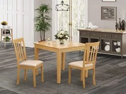 East West Furniture OXAN3-OAK-W, 3-piece -Songmics Furniture Shop 51JeptStB L. AC