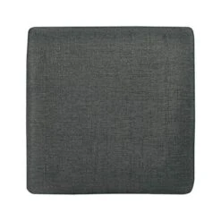 BOWERY HILL Montego Multipurpose Home, Kitchen, Dining Bar Living Room Sofa Table Set With 3 Upholstered Stools, Chairs In Dark Walnut And Gray Fabric -Songmics Furniture Shop 51JlK697nmL