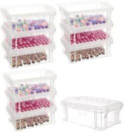 2Pack Small Plastic Clear Storage Box Containers With Lids, Small Bins (11.5x3.6x2.8 In)- Reusable&Stackable Craft Box, Small Items Accessories Storage Organizer For Toy Bricks,Mini Figure,Makeup Tool 21 2Pack Small Plastic Clear Storage Box Containers With Lids, Small Bins (11.5x3.6x2.8 In)- Reusable&Stackable Craft Box, Small Items Accessories Storage Organizer For Toy Bricks,Mini Figure,Makeup Tool -Songmics Furniture Shop 51JukPaS32L. AC