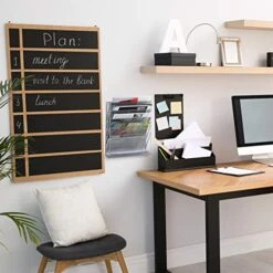 Relaxdays Wall Mount Magazine Rack, 10.5 X 32.5 X 40.5 Cm, Silver