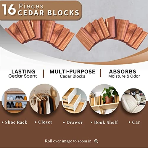 GENERIC Missouri Eastern Cedar Blocks 16 Peices Made In Missouri By Small Business 4 GENERIC Missouri Eastern Cedar Blocks 16 Peices Made In Missouri By Small Business - Image 4
