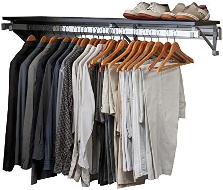 Arrange A Space Arrrange A Space RCMSY Best 32" Single Shelf/Hang Rod Kit White Closet System 9 Arrange A Space Arrrange A Space RCMSY Best 32" Single Shelf/Hang Rod Kit White Closet System - Image 9