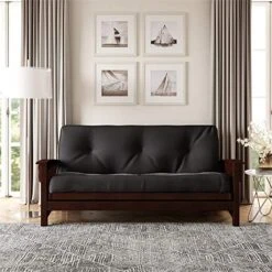 DHP 8 Inch Independently Encased Coil Futon Mattress, Tan Microfiber -Songmics Furniture Shop 51MKrMrtegL. AC