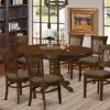 East West Furniture KEVA7-ESP-C Dining Set, 7-Piece