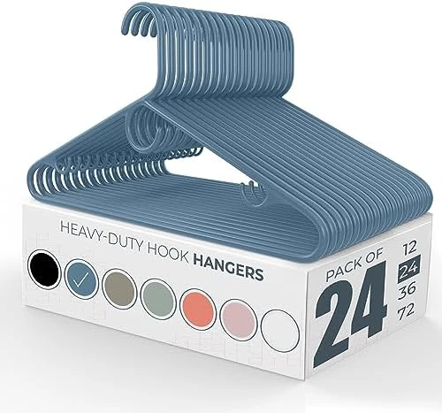 Neaties Heavy Duty Plastic Hangers Bulk Strap Hooks (12 To 72 Pack Available Or Hangers 36 Pack) Strong Clothes Hangers Bulk | Coat Hangers Plastic, Hangers Heavy Duty, Plastic Hanger (White 36 Pack) 14 Neaties Heavy Duty Plastic Hangers Bulk Strap Hooks (12 To 72 Pack Available Or Hangers 36 Pack) Strong Clothes Hangers Bulk | Coat Hangers Plastic, Hangers Heavy Duty, Plastic Hanger (White 36 Pack) - Image 14