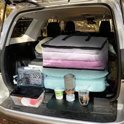 Fasmov 4 Pack Clear Clothes Storage Bag Organizer With Reinforced Handle, Closet Organizer Vinyl Bag For Bedding, Linen, Blankets, Duvet Covers, Comforters, Clothes & Toys -Songmics Furniture Shop 51NDDQ85ugL