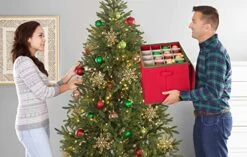 Whitmor 6129-5340 Ornament Storage, 64 Compartments, Red -Songmics Furniture Shop 51NKMRpajfL