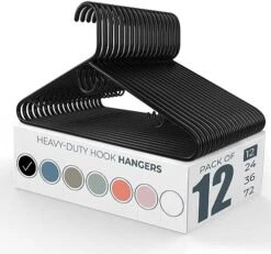 Neaties Heavy Duty Plastic Hangers Bulk Strap Hooks (12 To 72 Pack Available Or Hangers 36 Pack) Strong Clothes Hangers Bulk | Coat Hangers Plastic, Hangers Heavy Duty, Plastic Hanger (White 36 Pack) 20 Neaties Heavy Duty Plastic Hangers Bulk Strap Hooks (12 To 72 Pack Available Or Hangers 36 Pack) Strong Clothes Hangers Bulk | Coat Hangers Plastic, Hangers Heavy Duty, Plastic Hanger (White 36 Pack) -Songmics Furniture Shop 51NXdxRX3jL. AC