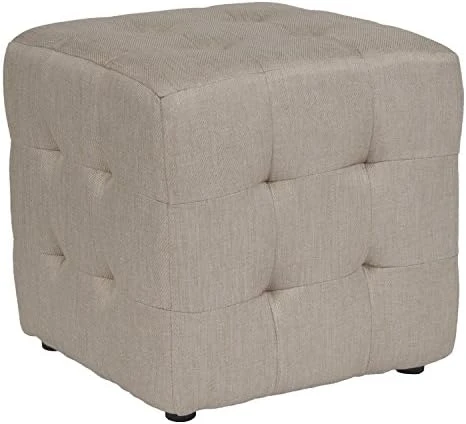 Flash Furniture Avendale Tufted Upholstered Ottoman Pouf In Dark Gray Fabric 2 Flash Furniture Avendale Tufted Upholstered Ottoman Pouf In Dark Gray Fabric - Image 2