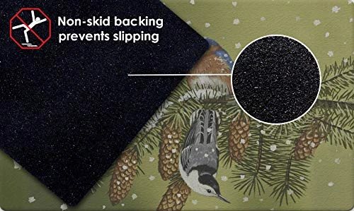 Toland Home Garden 800093 Snowy Friends Winter Door Mat 18x30 Inch Bird Outdoor Doormat For Entryway Indoor Entrance 6 Toland Home Garden 800093 Snowy Friends Winter Door Mat 18x30 Inch Bird Outdoor Doormat For Entryway Indoor Entrance - Image 6