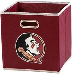 Franklin Sports NCAA College Team Fabric Storage Cubes Made To Fit Storage Bin Organizers (11x10.5x10.5) -Songmics Furniture Shop 51O zdlSxL. AC 1
