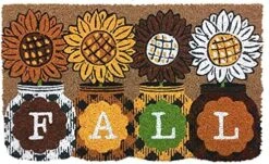 Briarwood Lane Fall Sunflowers Natural Fiber Coir Doormat Autumn Floral 18"x30" 21 Briarwood Lane Fall Sunflowers Natural Fiber Coir Doormat Autumn Floral 18"x30" -Songmics Furniture Shop 51O7U ywIS. AC