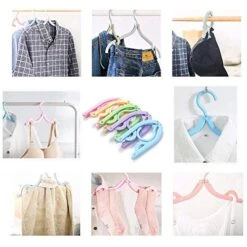 20 Pcs Travel Hangers With Clips- Cruise Ship Essentials Portable Folding Clothes Hangers Travel Accessories Foldable Clothes Drying Rack For Travel -Songmics Furniture Shop 51OFFG0GYuL