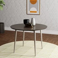 Hillsdale Furniture Hillsdale Mayson 42" Round Dining Table Gray -Songmics Furniture Shop 51OGC9CyYIL