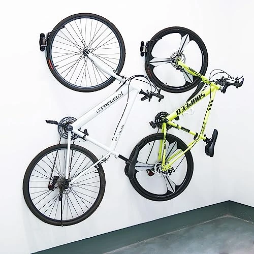 Wallmaster Swivel Bike Rack Hanger,Garage Wall Mount Bike Storage Hook For Indoor, 2 Pack 1 Wallmaster Swivel Bike Rack Hanger,Garage Wall Mount Bike Storage Hook For Indoor, 2 Pack