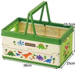 Skater BWOT13 Storage Box, Folding Storage Case, Basket, Dinosaurus, 15.0 X 9.8 X 7.7 Inches (38 X 25 X 19.5 Cm) 13 Skater BWOT13 Storage Box, Folding Storage Case, Basket, Dinosaurus, 15.0 X 9.8 X 7.7 Inches (38 X 25 X 19.5 Cm) -Songmics Furniture Shop 51OWmGTqVaL