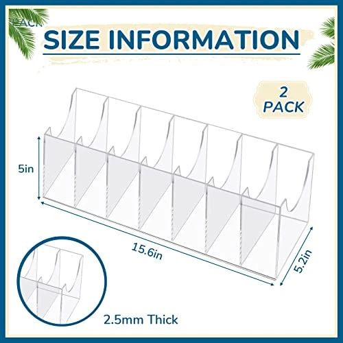2 Pieces Belt Organizer Acrylic Belt Storage Holder 7 Compartments Display Case Belt Container Holder For Closet And Drawer, Purse Tie Jewelry Watch Bracelets Makeup Storage Holder Accessories 1 2 Pieces Belt Organizer Acrylic Belt Storage Holder 7 Compartments Display Case Belt Container Holder For Closet And Drawer, Purse Tie Jewelry Watch Bracelets Makeup Storage Holder Accessories