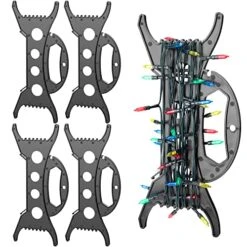 Codree 4 PCS All Purpose Light Storage Holder-11.8Inch Christmas Light Cord Wind Up Storage Organizer-Holiday Light Storage For Tree Lights Extension Cord Garland