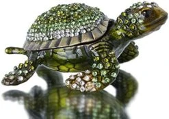 YU FENG Mother And Baby Turtle Figurines Jewelry Trinket Boxes Hinged Collectible Figurines 27 YU FENG Mother And Baby Turtle Figurines Jewelry Trinket Boxes Hinged Collectible Figurines -Songmics Furniture Shop 51PAp0mXlL. AC