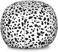 Lunarable Mermaid Scale Storage Toy Bag Chair, Continuous Japanese Circular Pattern Overlap Rounds In Aqua Color Palette, Stuffed Animal Organizer Washable Bag, Small Size, Blue Purple -Songmics Furniture Shop 51PDaIqLsxL. AC