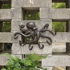 ChasBete Key Holder For Wall, Octopus Coat Hooks Wall Mounted Towel Hooks, Heavy Duty Wall Hooks Decorative With 6 Arms -Songmics Furniture Shop 51PILAhzTAL