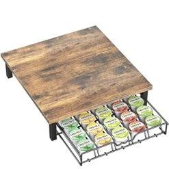 DecoBros K-Cup Storage Drawer, Rustic Brown 17 DecoBros K-Cup Storage Drawer, Rustic Brown -Songmics Furniture Shop 51PvHAjpgNL