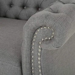 Christopher Knight Home 310365 Living Room Chairs, Dark Gray + Dark Brown -Songmics Furniture Shop 51Q8aMcTK1L