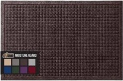 Gorilla Grip Ultra Absorbent Moisture Guard Doormat, Absorbs Up To 1.7 Cups Of Water, Stain And Fade Resistant, Spiked Rubber Backing, All Weather Mats Capture Dirt, Indoor Outdoor, 29x17, Beige -Songmics Furniture Shop 51QFUHSHurL. AC 1