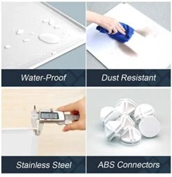 Aeitc Portable Wardrobe Closets 14"x18" Depth Cube Storage, Bedroom Armoire, Storage Organizer With Doors, 16 Cubes, Black 9 Aeitc Portable Wardrobe Closets 14"x18" Depth Cube Storage, Bedroom Armoire, Storage Organizer With Doors, 16 Cubes, Black -Songmics Furniture Shop 51QVmezLSEL
